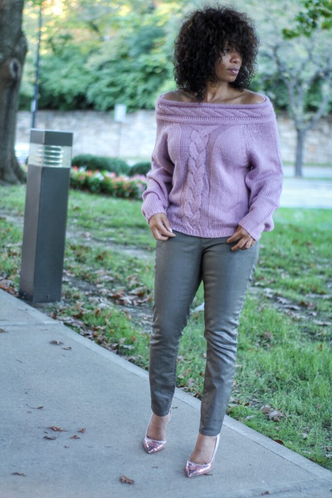 cozy seater sweater haul off the shouler seater